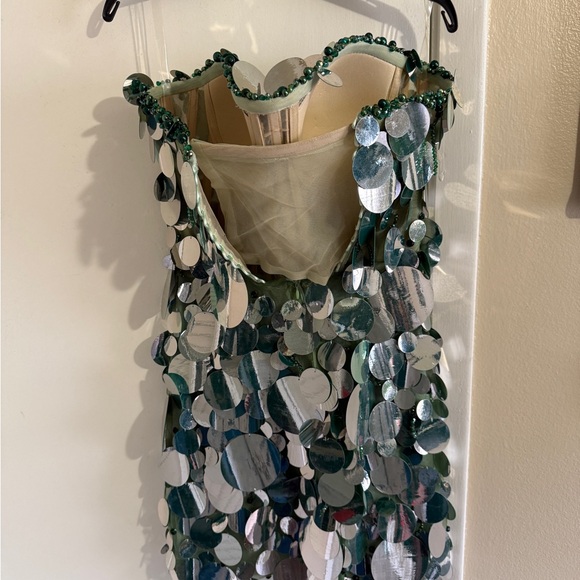 Albina Dyla Mint Spark Mini Dress - Picture 7 of 8